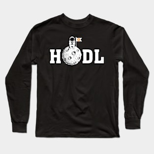 Hold Bitcoin & Crypto Long Sleeve T-Shirt